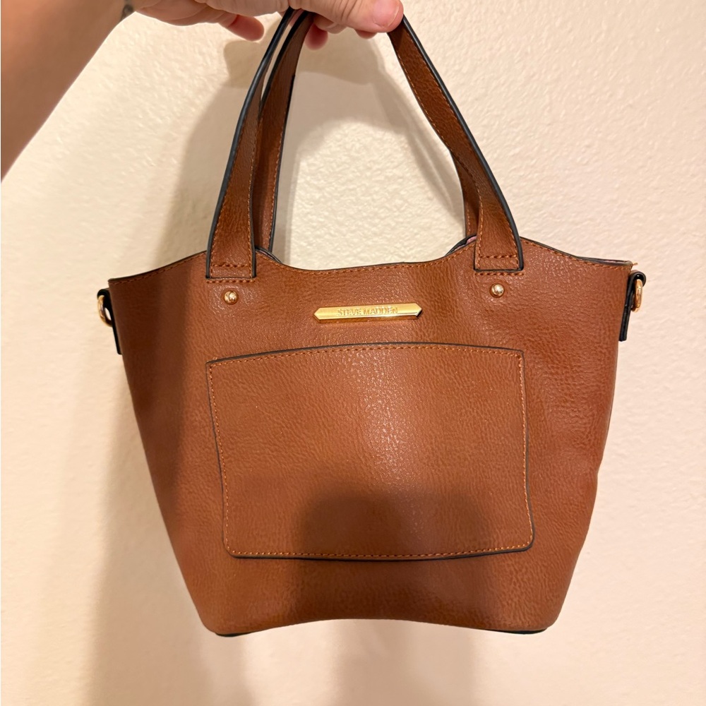 Steve Madden Tan Tote Bag